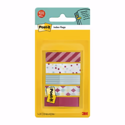 Post-It 7100216118 drapeau auto-adhésif 20 feuilles