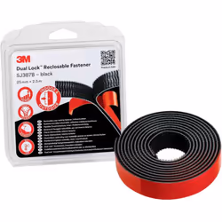 Informations techniques Caractéristique de la fixation : à coller Couleur : noir Dimensions produit, largeur : 25 mm Longueur ...