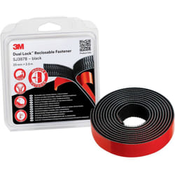 3M - Dual Lock Bande auto-agrippante à coller (l x l) 2.5 m x 25 mm noir 1 pc(s)