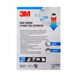 3M 8822 FFP2 10 pièce(s) Tasse