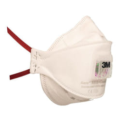 3M - Masque de protection respiratoire Aura™ 9332+Gen3 FFP3 / v nr d avec soupape d'expiration, pliable