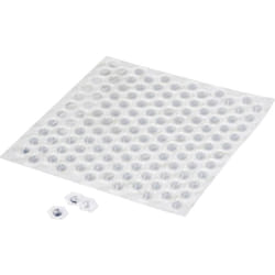 3M - Pied d'appareil SJ6553T bl autocollant, trapézoïdale transparent (ø x h) 11 mm x 3.05 mm 132 pc(s)