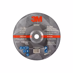 Informations : Disque à ébarber 3M? Silver moyeu déporté T27 Détails du produit : Le disque à meuler à moyeu déporté 3M? Silv ...