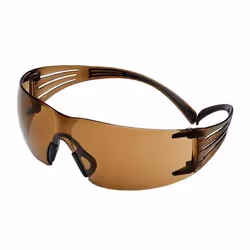 3M 7100148082, Lunettes de sécurité, Marron, Marron, Polycarbonate, Boîte, 20 pièce(s)