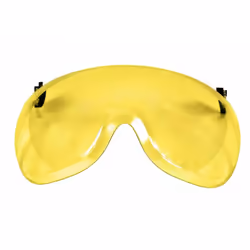 Verre de sécurité 3M SecureFit; X5500/X5000 casques; jaune