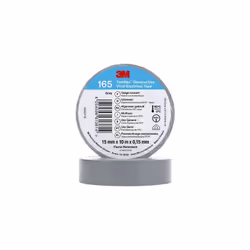 Gris · (L x l) 10 m x 15 mm · Autocollant, pour usage universel Utilisez du ruban isolant en vinyle 3M Temflex 165 pour l'iso ...