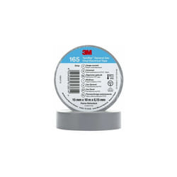3M - Ruban isolant Temflex en Vinyle Gris 10m x 15mm x 0.152mm ( Prix pour 1 )