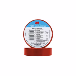 Couleur = Rouge Largeur = 15mm Longueur = 10m Matériau du support = Vinyle Epaisseur = 0.152mm Température maximum de fonctio ...