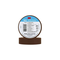 3M - temflex 165 165BR6E ruban isolant temflex 165 marron (l x l) 25 m x 19 mm 1 pc(s)
