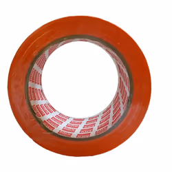 Vendu à l'unité Dimensions : 33 m de long, 75 mm de largeur Coloris : orange Matière : bande adhésive en PVC souple, qualité  ...