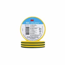 Couleur = Vert, Jaune Largeur = 15mm Longueur = 10m Matériau du support = Vinyle Epaisseur = 0.152mm Nom commercial = Temflex ...