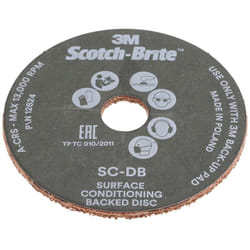 Disque abrasif 3M Scotch-Brite sc-db, ø 115mm, par 10 ( Prix pour Boîte de 10 )