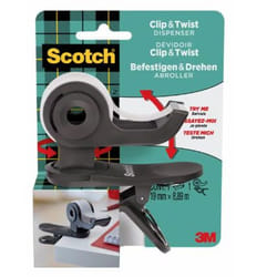 Scotch C19-CLIP-CG-EMEA dérouleur adhésif Métal, Plastique Gris