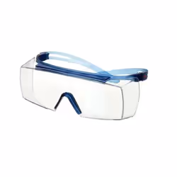 3M 7100209340, Lunettes de sécurité, Bleu, Transparent, Polycarbonate (PC), Polycarbonate, Boîte