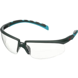 3M - S2001SGAF-BGR Lunettes de protection avec protection anti-buée, avec protection anti-rayures turquoise, gris en 166