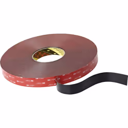 enquête noir (L x l) 33 m x 25 mm description Les rubans adhésifs double face haute performance 3M™ VHB sont constitués d'adh ...