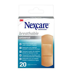 Nexcare 7100227224 pansement adhésif 2,5 x 7,2 cm 20 pièce(s)