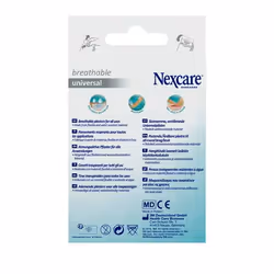 Nexcare 7100227224 pansement adhésif 2,5 x 7,2 cm 20 pièce(s)