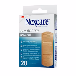 Nexcare 7100227224 pansement adhésif 2,5 x 7,2 cm 20 pièce(s)