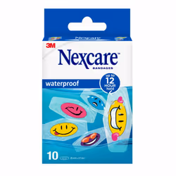 3M N0610NAKDM, 2,6 x 5,7 cm, 10 pièce(s), Assortie, Multicolore, Transparent