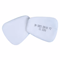Paire de filtres à particules série 5000 P2R anti-poussières et combines - 3M - 7000037674