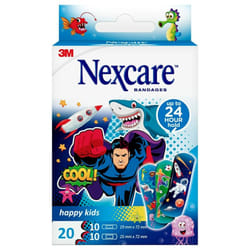 Nexcare Happy Kids Bleu 20 Pansements