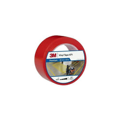 3M - Ruban de marquage au sol 471® support vynile avec adhésif caoutchouc épaisseur 0,14mm jaune rouleau de 3 par 50mm