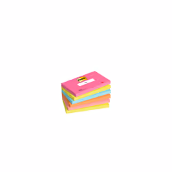 Post-It 7100259224, Rectangle, Bleu, Vert, Orange, Rose, Papier, Poptimistic, 127 mm, 76 mm