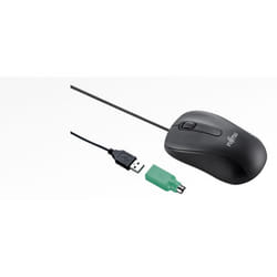 Fujitsu M530 souris Droitier USB Type-A + PS/2 Laser 1200 DPI