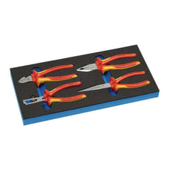 Knipex - Module à outils LD45 4 pièces module 1/3 jeux de pinces vde vde pinces