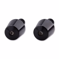 SHIN YO OEM-STYLE Poids d’extrémité de barre pour divers YAMAHA, noir