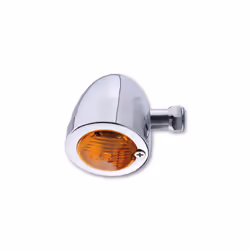 SHIN YO Turn signal BULLET FLAT, argent