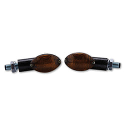 SHIN YO Mini clignotant CATEYE, charbon