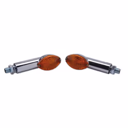 SHIN YO Mini clignotant CATEYE, argent