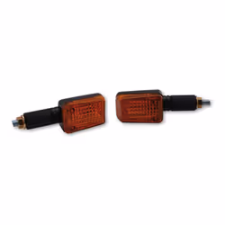 SHIN YO Mini indicateurs, noir, jaune verre