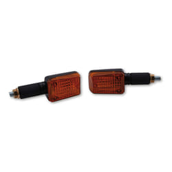 SHIN YO Mini indicateurs, noir, jaune verre