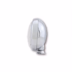 SHIN YO 4 1/2 pouces lampe de conduite, boîtier plat, chromé, argent