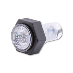 SHIN YO MINI LED parking light, rond, diamètre de l’objectif 14,8 mm, E-approuvé, transparent
