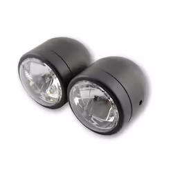 SHIN YO Headlight set, noir, conduite et poutre basse