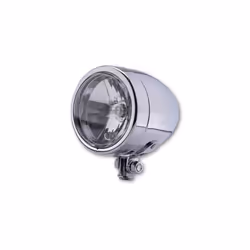 SHIN YO Chrome phare BULLET LONG, argent