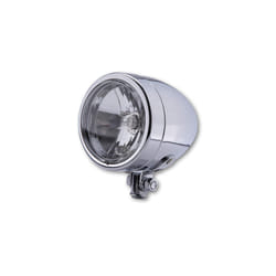 SHIN YO Chrome phare BULLET LONG, argent