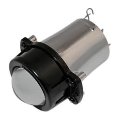 SHIN YO Phare ellipsoïde 38 mm, faisceau élevé, H1 55 Watt, noir