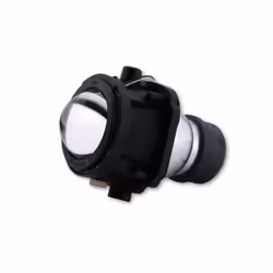 SHIN YO phare ellipsoïde, faisceau trempé. Lumière de position LED., noir