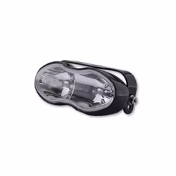 SHIN YO Haute poutre et lampe de brouillard avant, noir, verre clair, 2x H3 55W