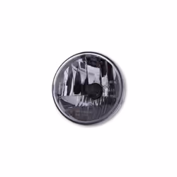 Insert de phare SHIN YO, 120 mm avec lumière de stationnement, HS1 35/35W, verre clair, E-approuvé
