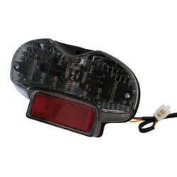 SHIN YO LED avec verre teinté, SUZUKI GSF 600 Bandit 00-, GSF 1200 01-, noir