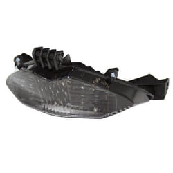 SHIN YO LED feu arrière avec verre teinté, SUZUKI GSF 650/1200/1250, diverses années de construction, noir