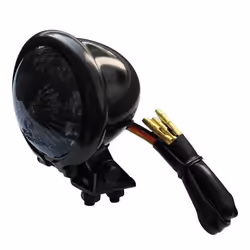 SHIN YO LED feu arrière BATES STYLE, boîtier noir, verre teinté