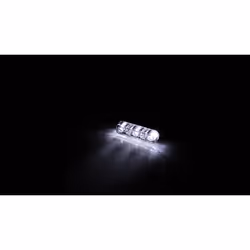 Éclairage de plaque d’immatriculation SHIN YO MINI LED, noir