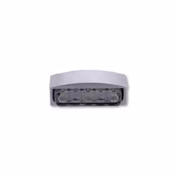 Éclairage de plaque d’immatriculation SHIN YO MINI LED, argent